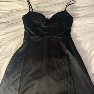 Princess Polly black mini dress